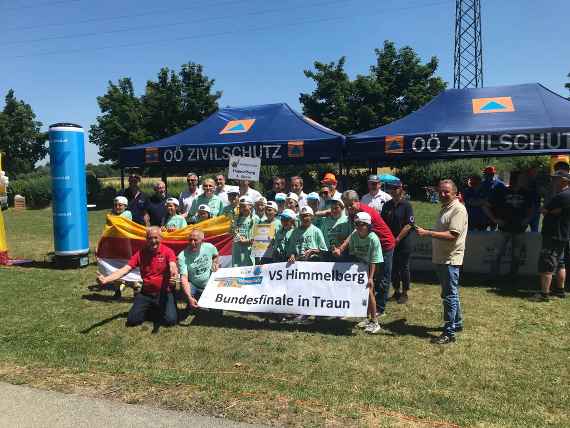 Dritter beim Bundesfinale der Kindersicherheitsolympiade: Die VS Himmelberg