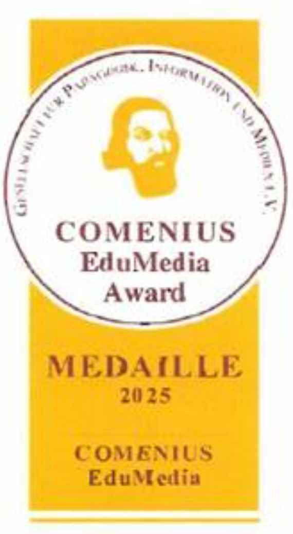 Comenius-EduMedia-Medaille 2025