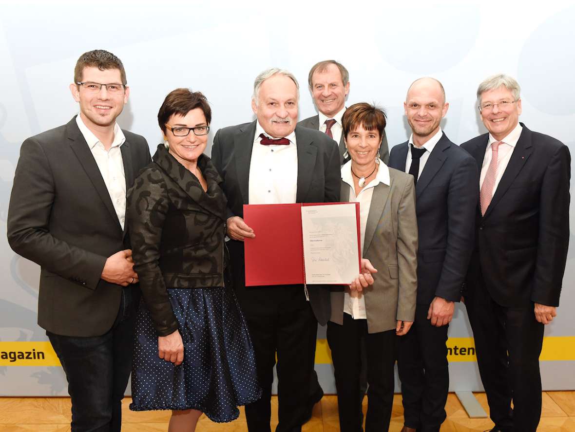 Verleihung von Landes- und Bundesauszeichnungen durch LH Dr. Peter Kaiser.<br/>©fritzpress