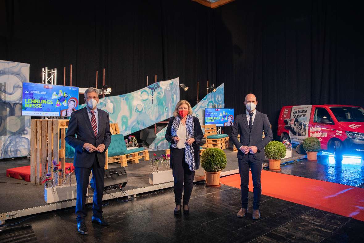 Eröffnung Virtuelle Lehrlingsmesse 2021 in Klagenfurt