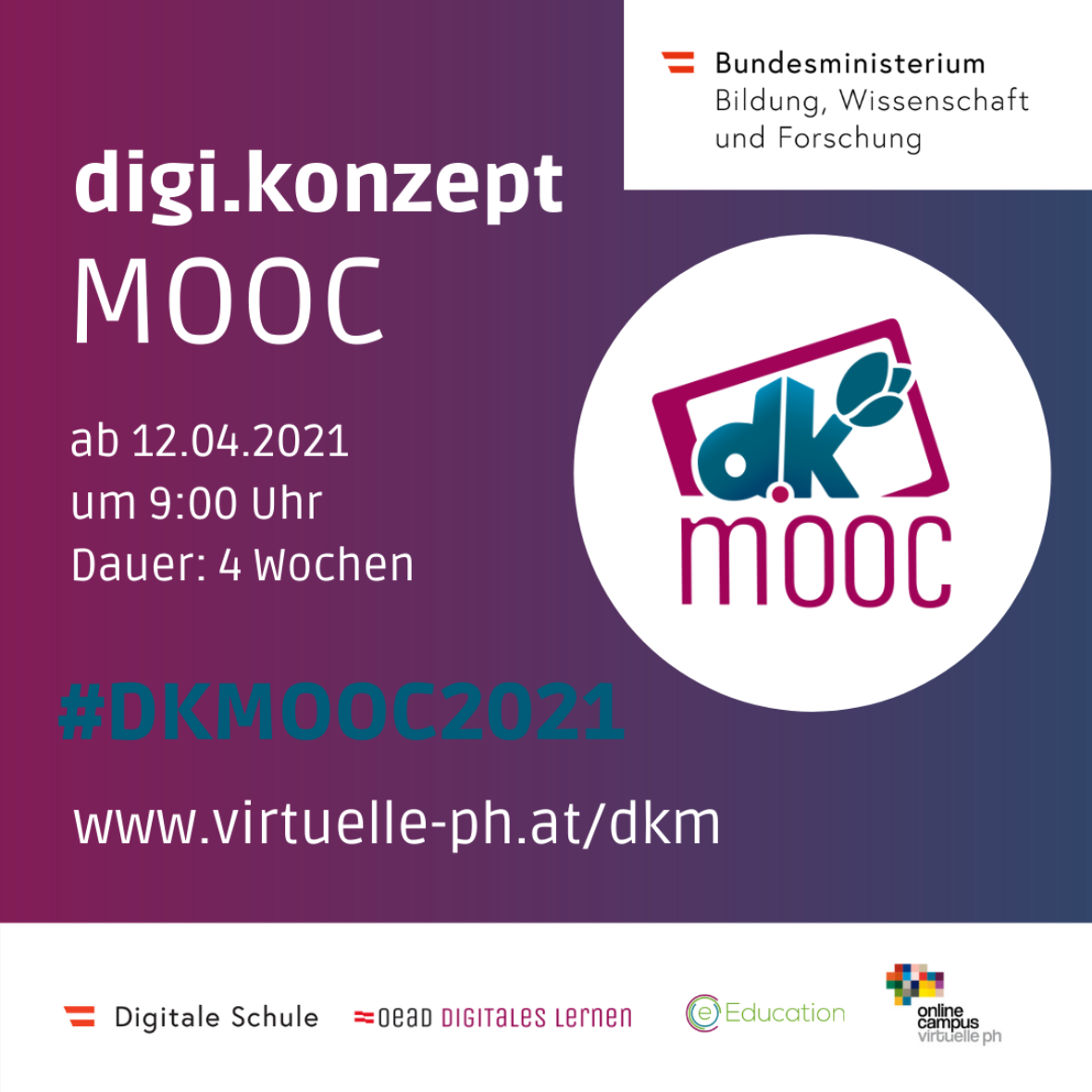Insta-digi.konzept MOOC Vorankündigung