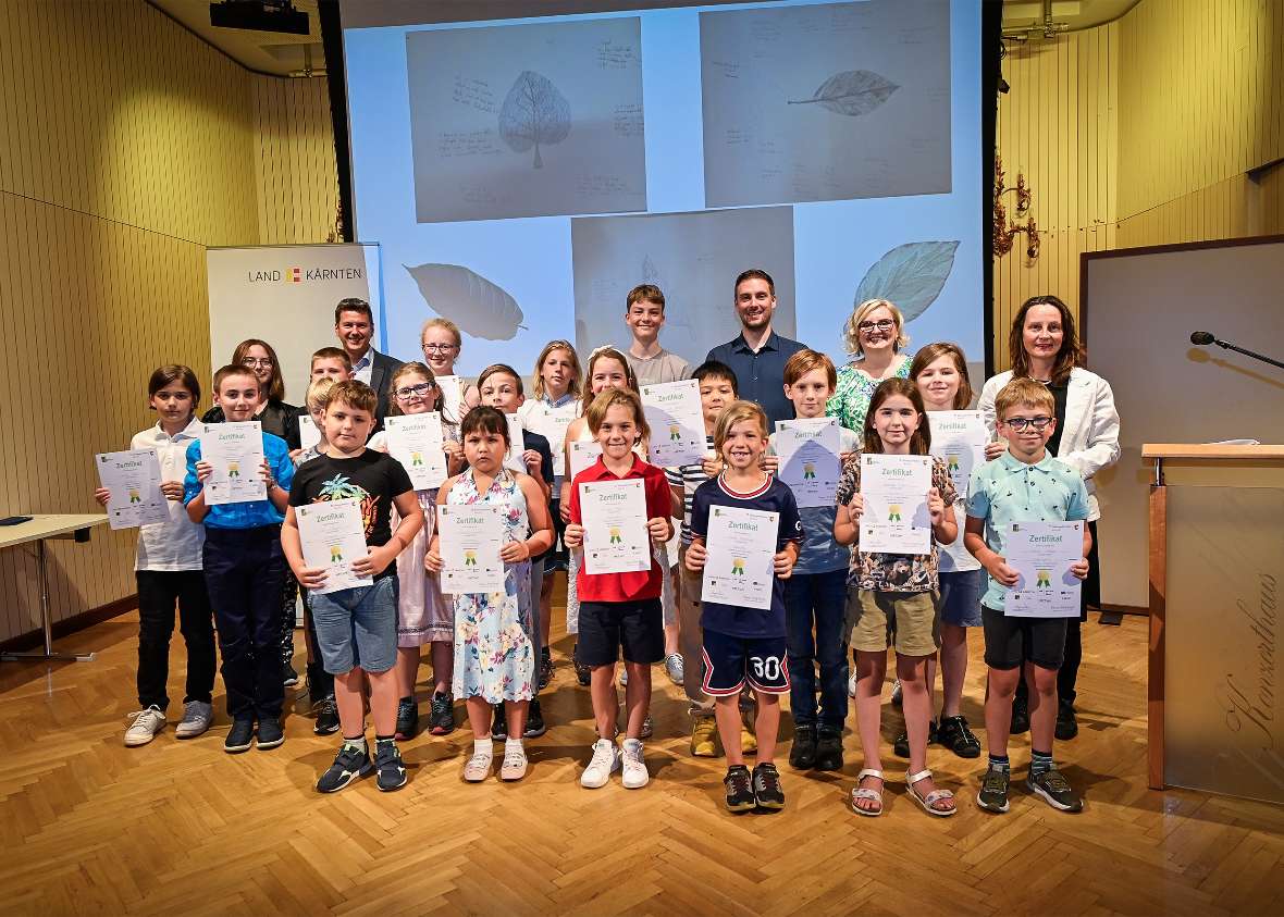 LPD/Bauer Zertifikatsverleihung Werkstätten der Begabungs- und Begabtenförderung. Konzertahaus Klagenfurt, Mozartsaal.